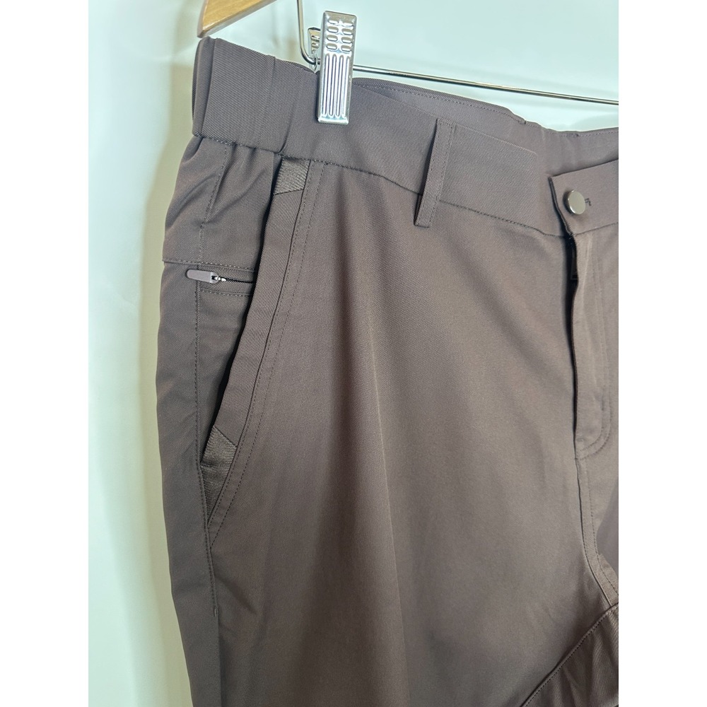 Jack Archer Jetsetter Tech Pant Slim Fit 35 x 28 Chocolate Brown Performance - Picture 5 of 10